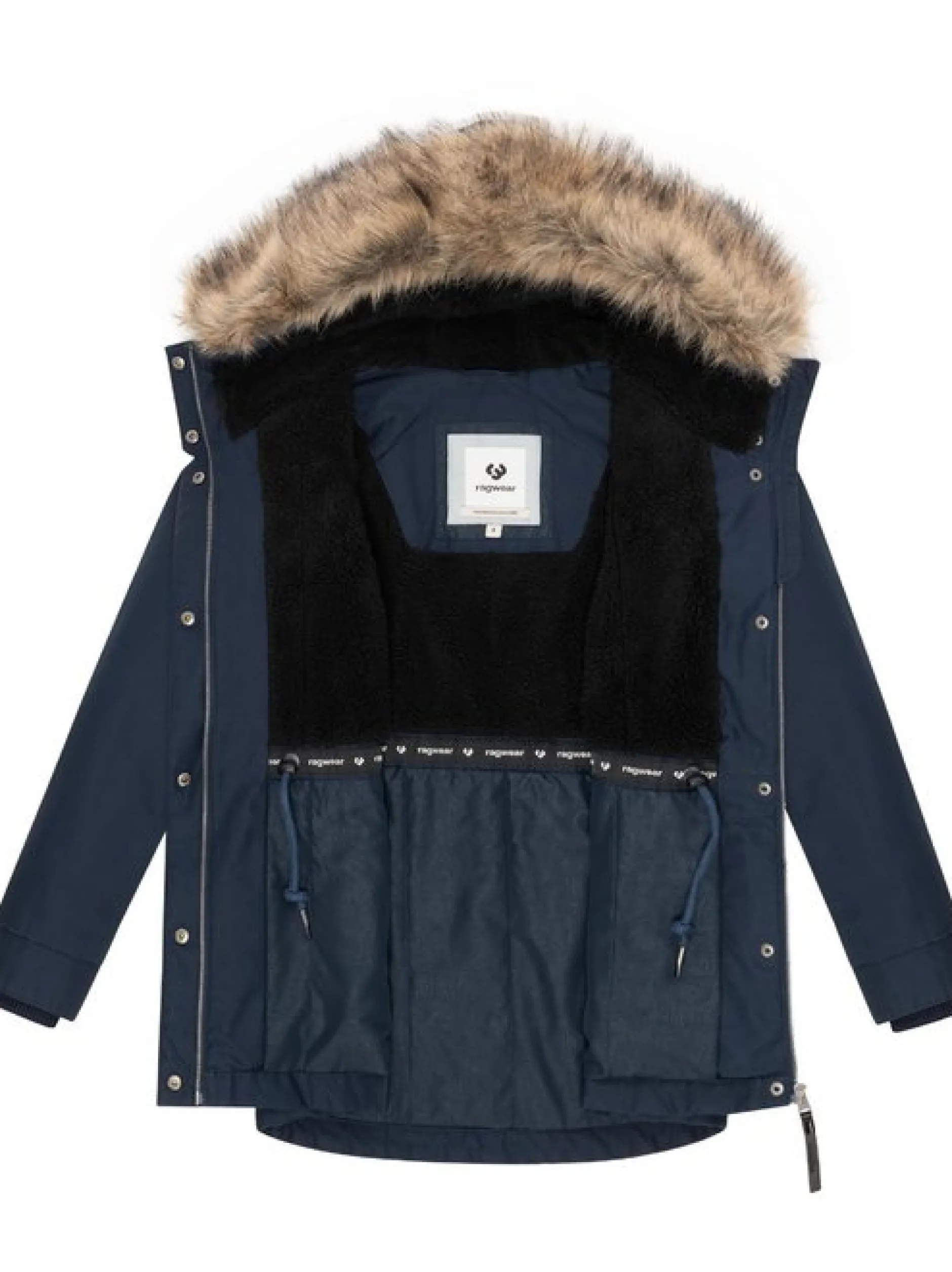 Ragwear Damen Winterjacke - Tawny Short YOUMODO in marine