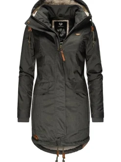 Ragwear Damen Winterjacke - Tunned in oliv