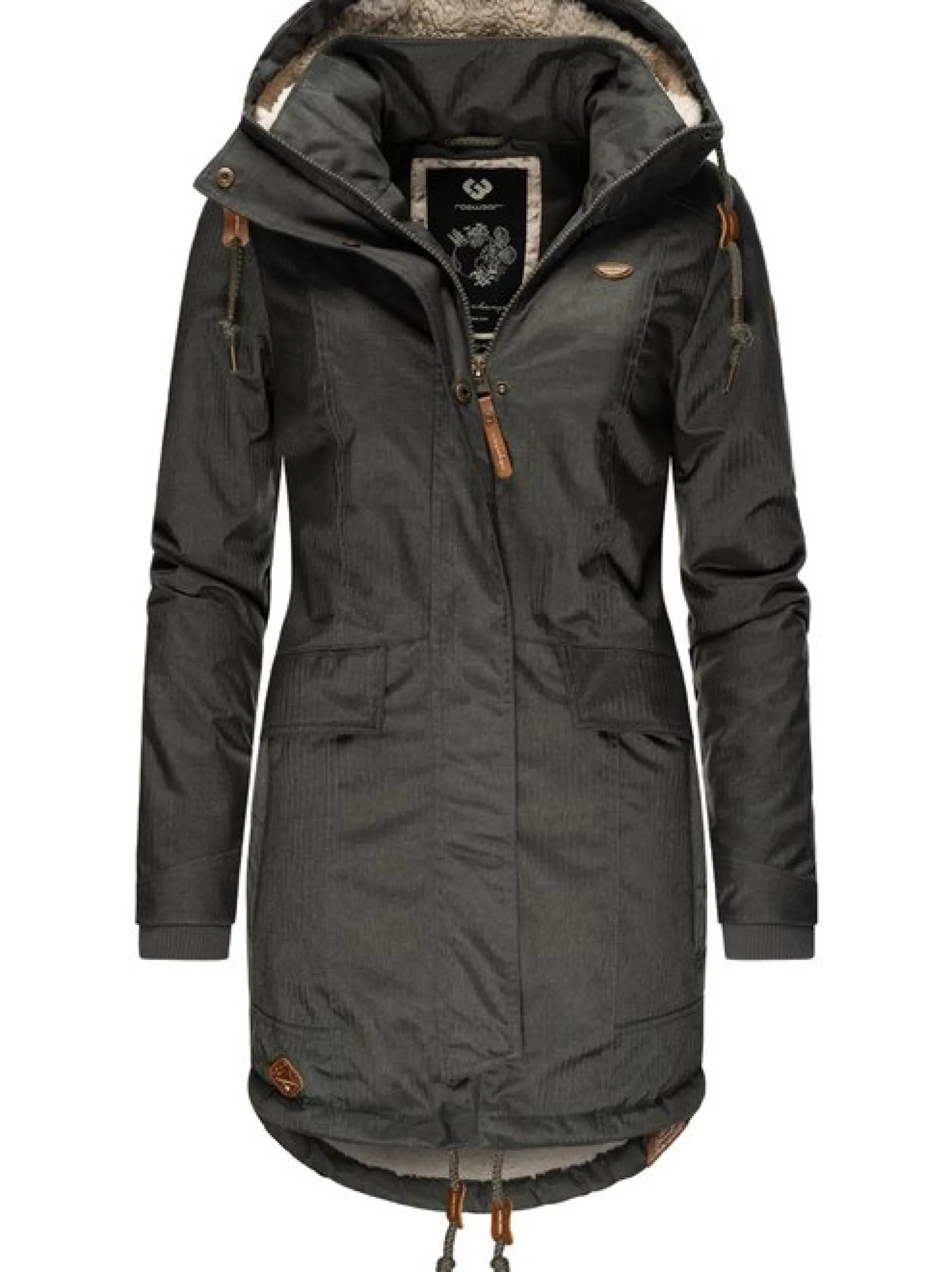 Ragwear Damen Winterjacke - Tunned in oliv