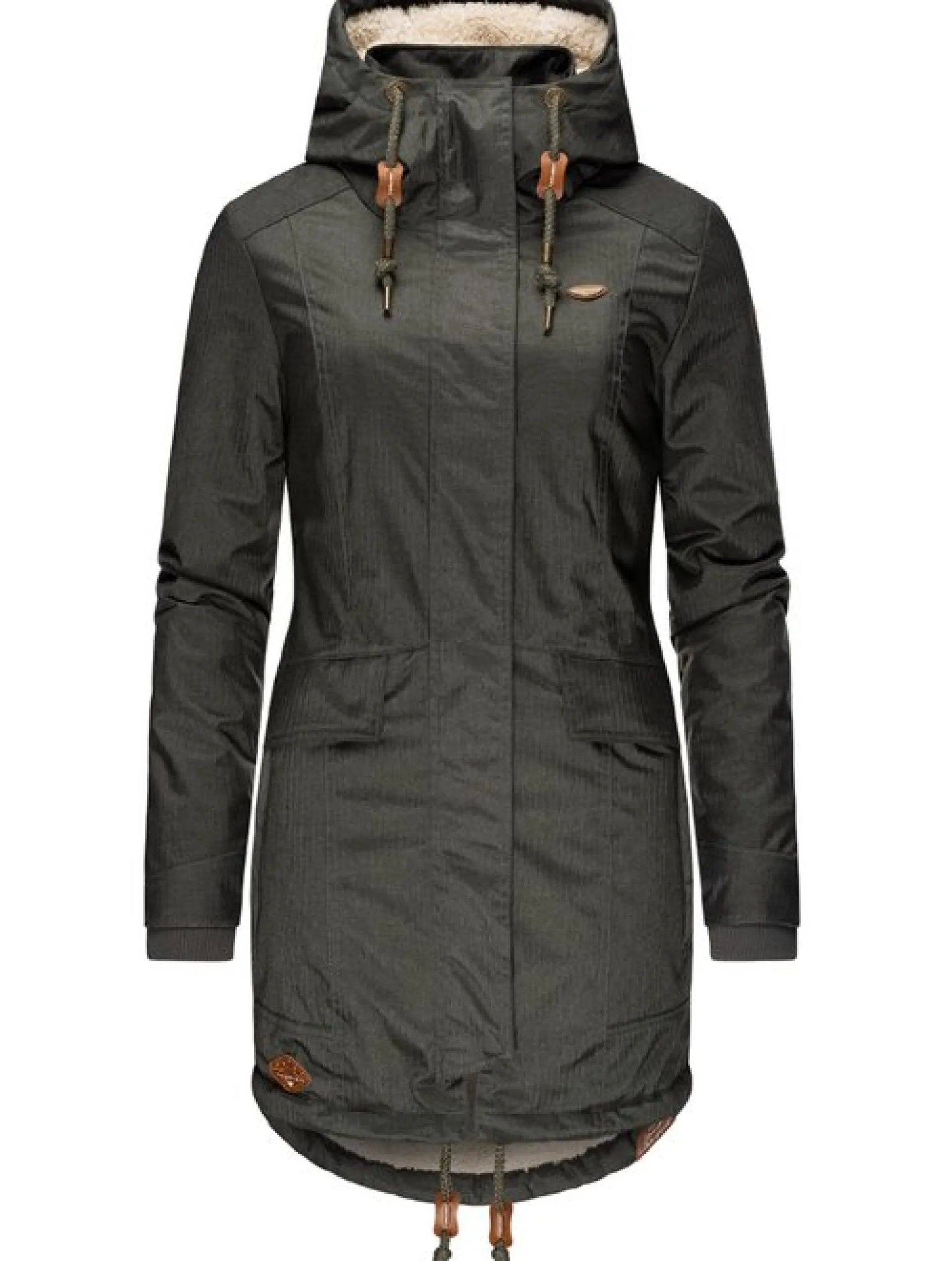 Ragwear Damen Winterjacke - Tunned in oliv
