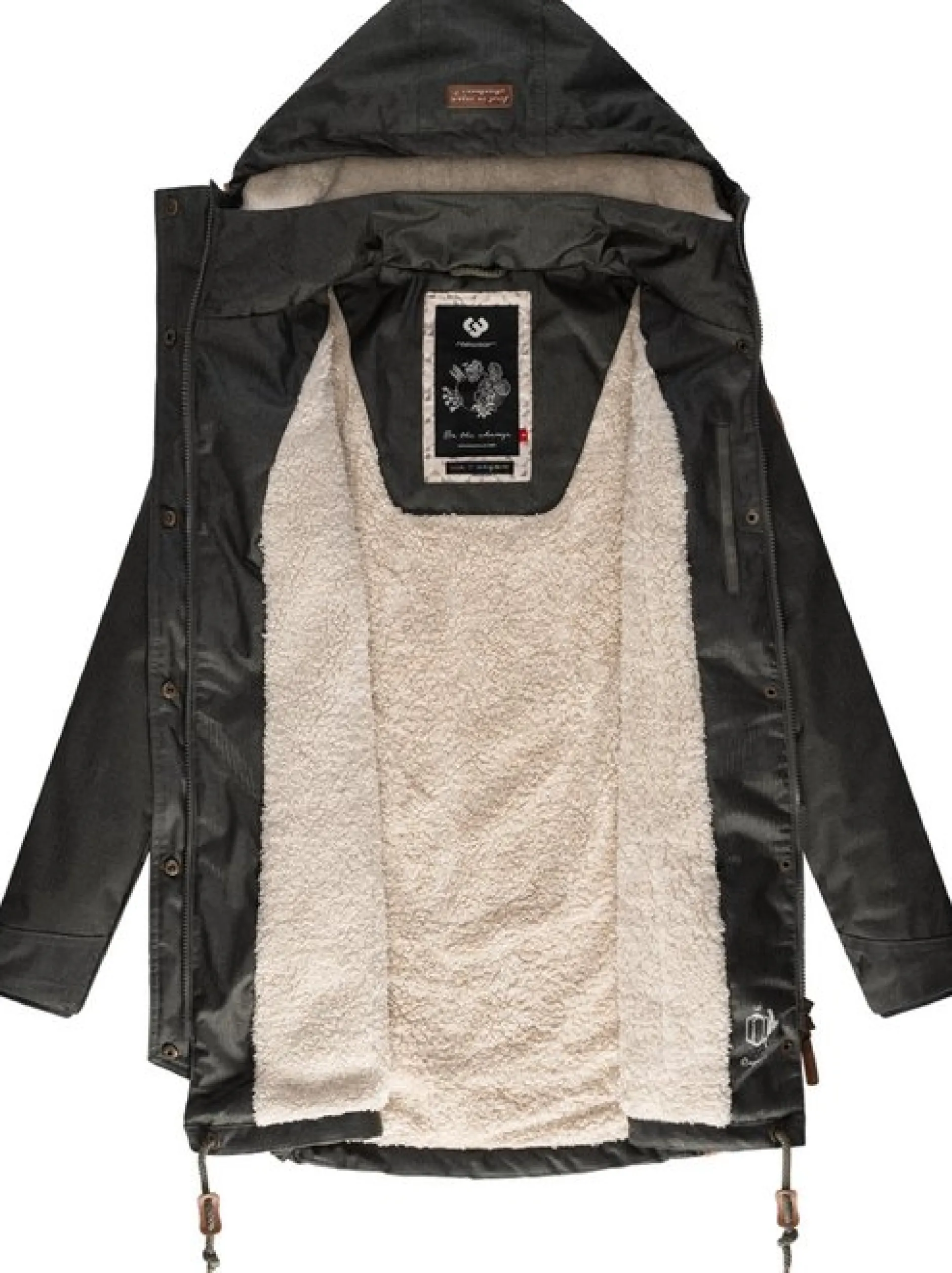 Ragwear Damen Winterjacke - Tunned in oliv