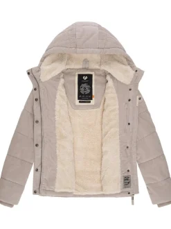 Ragwear Damen Winterjacke - Wuggys in beige