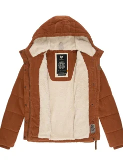 Ragwear Damen Winterjacke - Wuggys in braun