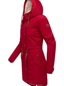 Ragwear Damen Winterjacke - YM-Canny in rot
