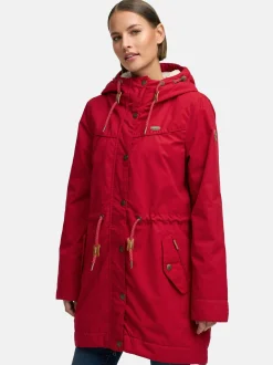 Ragwear Damen Winterjacke - YM-Canny in rot