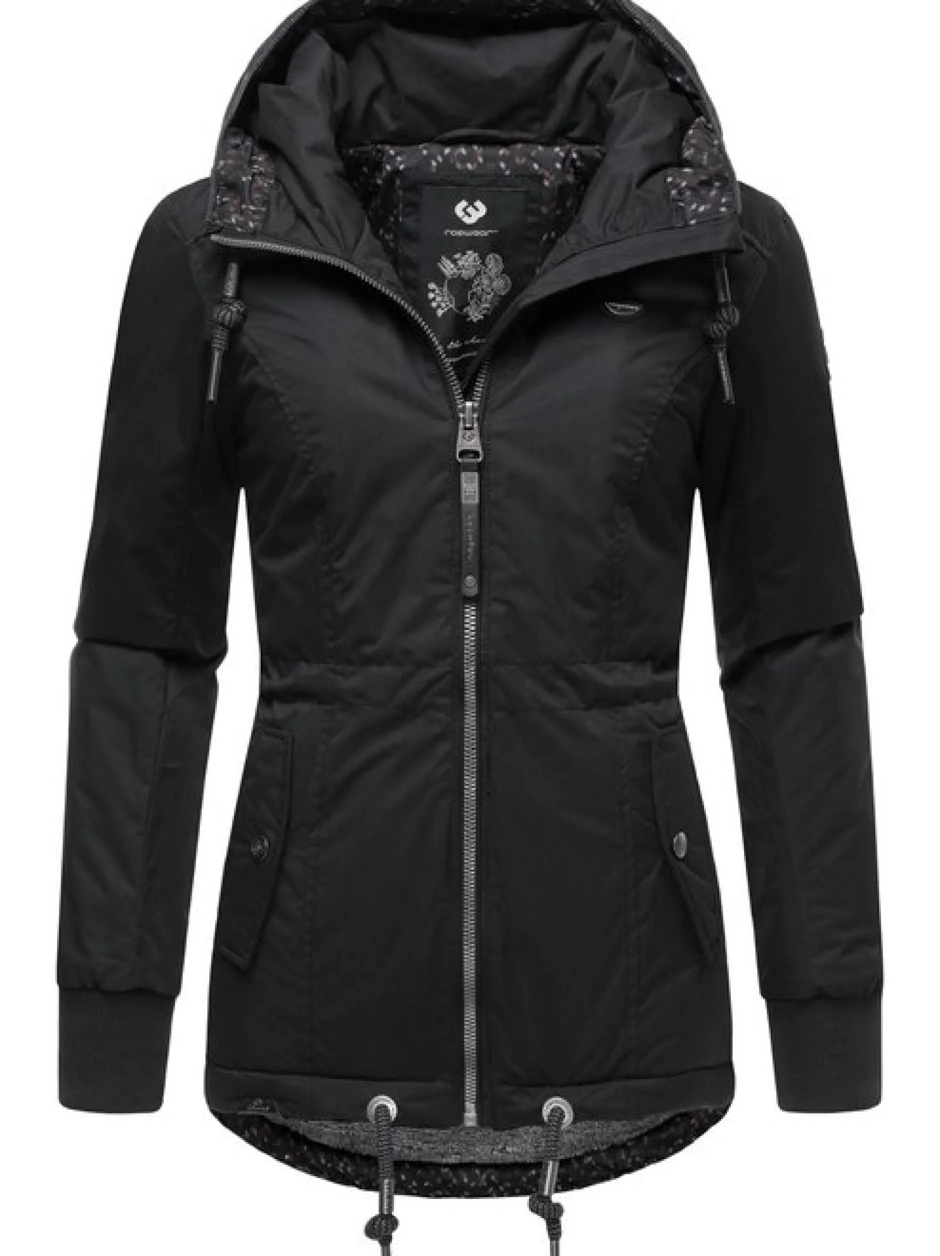 Ragwear Damen Winterjacke - YM-Danka in schwarz