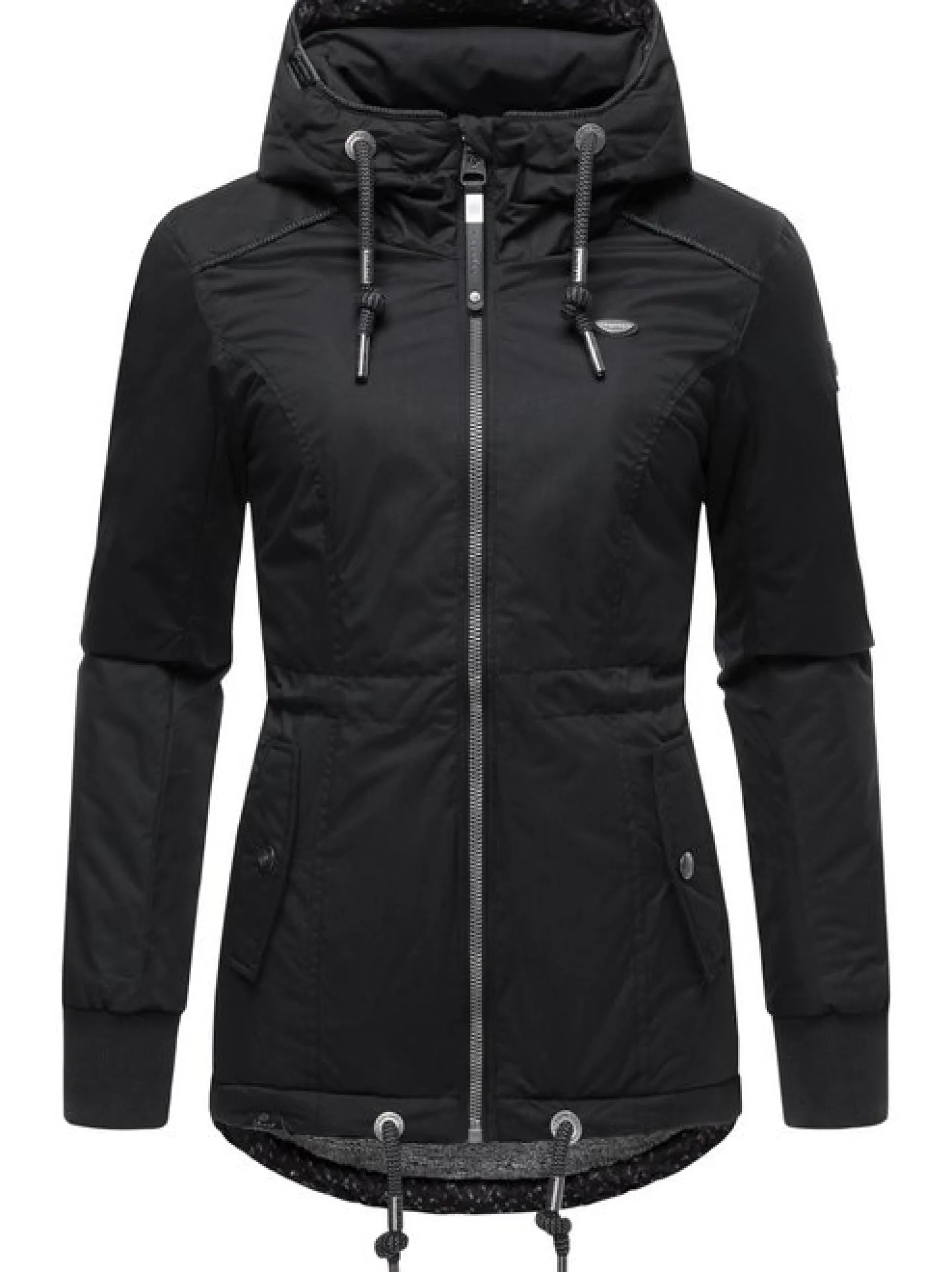 Ragwear Damen Winterjacke - YM-Danka in schwarz