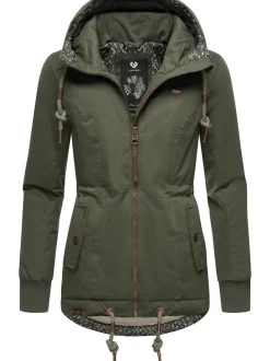 Ragwear Damen Winterjacke - YM-Danka in oliv