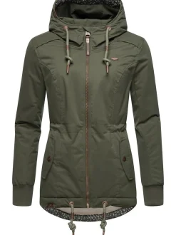 Ragwear Damen Winterjacke - YM-Danka in oliv