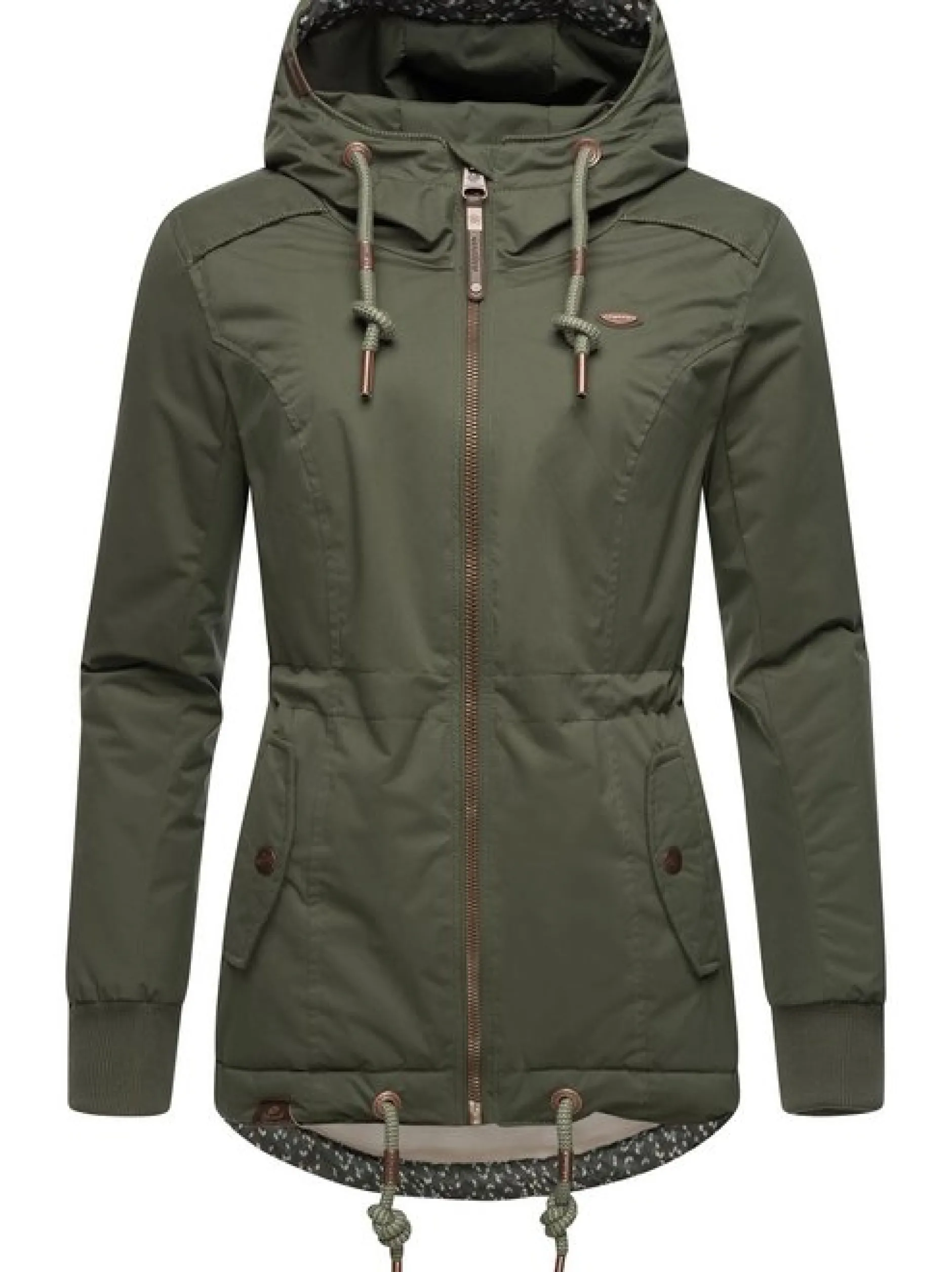 Ragwear Damen Winterjacke - YM-Danka in oliv