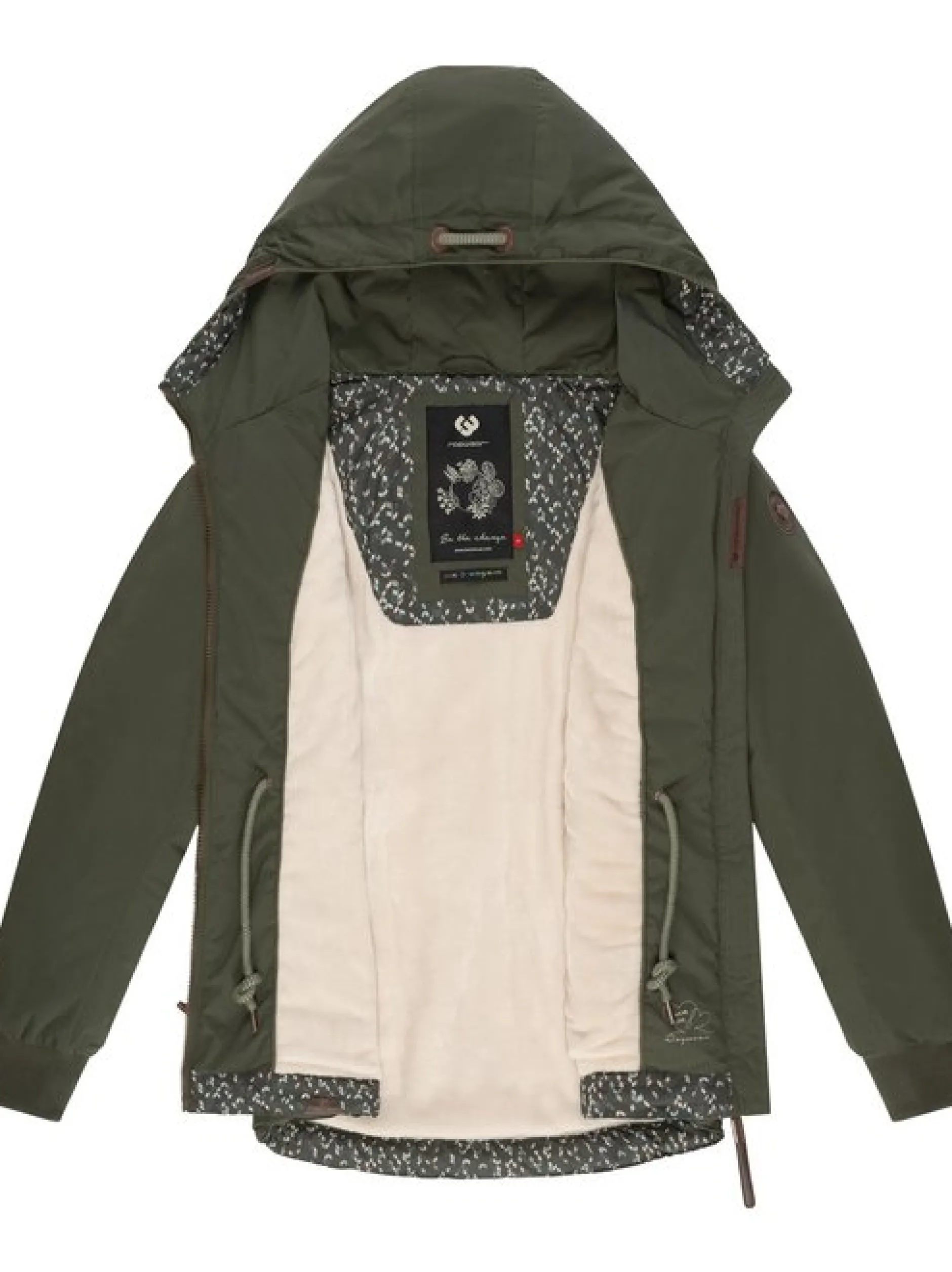 Ragwear Damen Winterjacke - YM-Danka in oliv