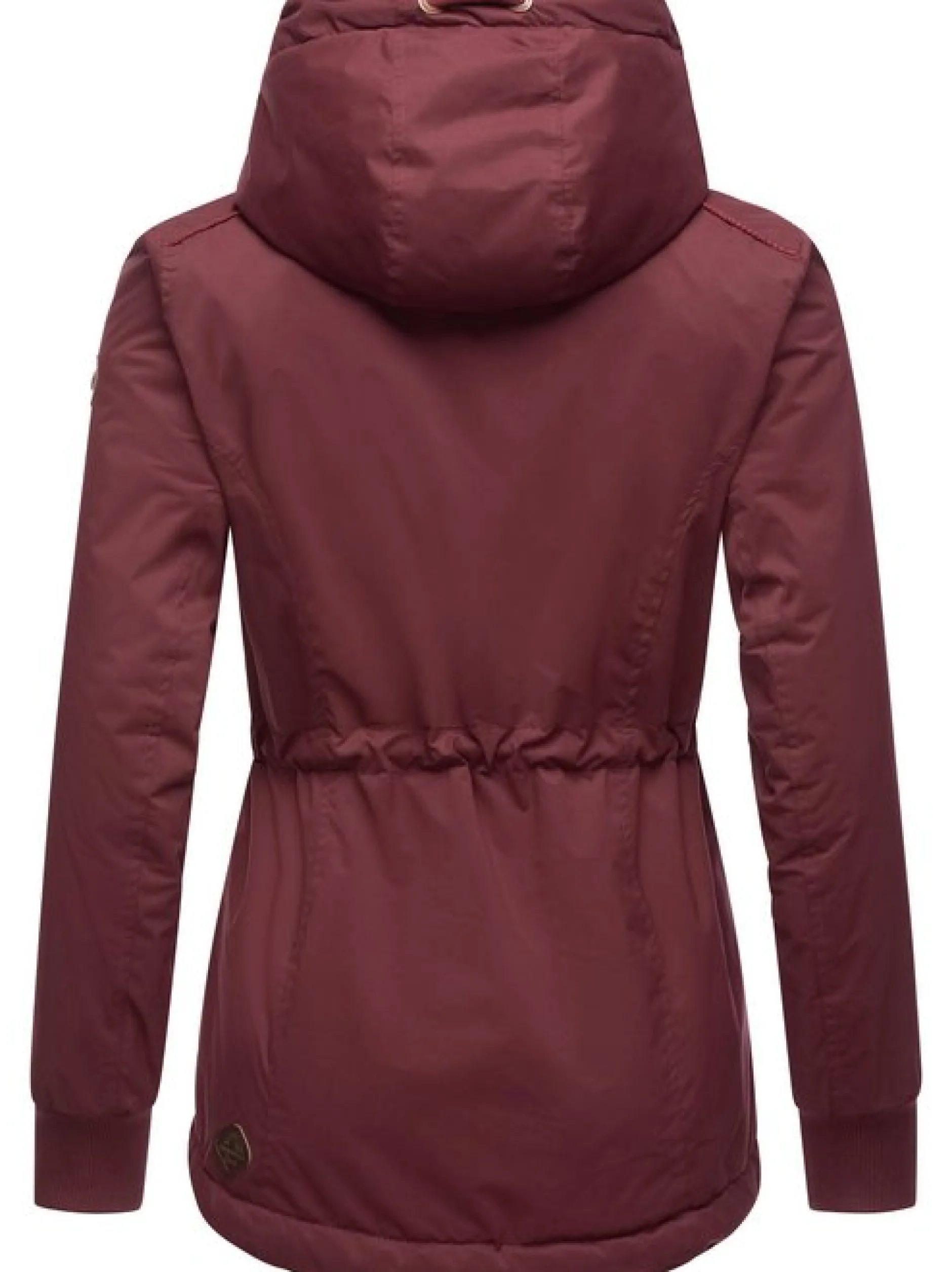 Ragwear Damen Winterjacke - YM-Danka in bordeaux