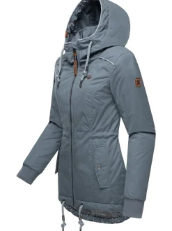 Ragwear Damen Winterjacke - YM-Danka in grau