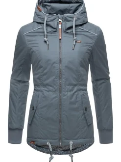 Ragwear Damen Winterjacke - YM-Danka in grau