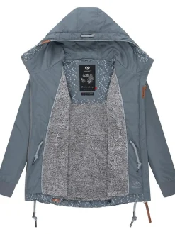 Ragwear Damen Winterjacke - YM-Danka in grau