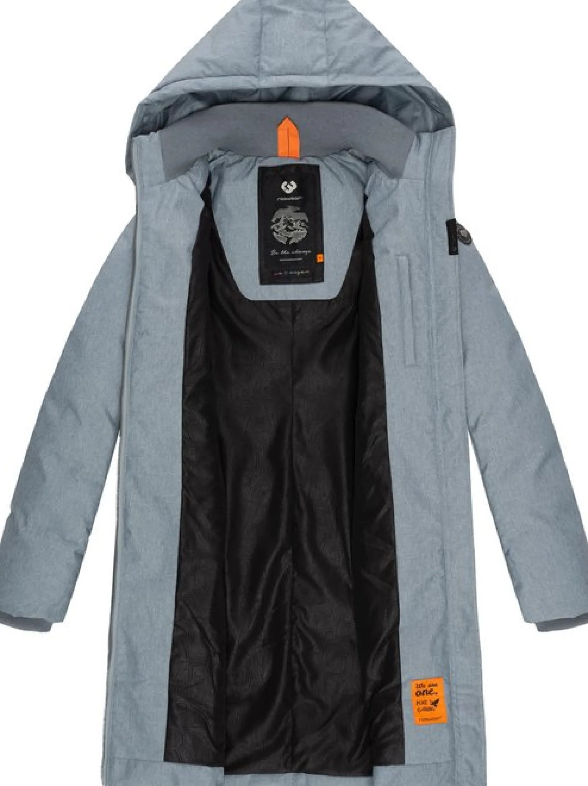 Ragwear Damen Wintermantel - Amarri in blau
