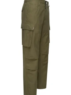 Ragwear Herren Cargohose - Merly Long Linen in oliv