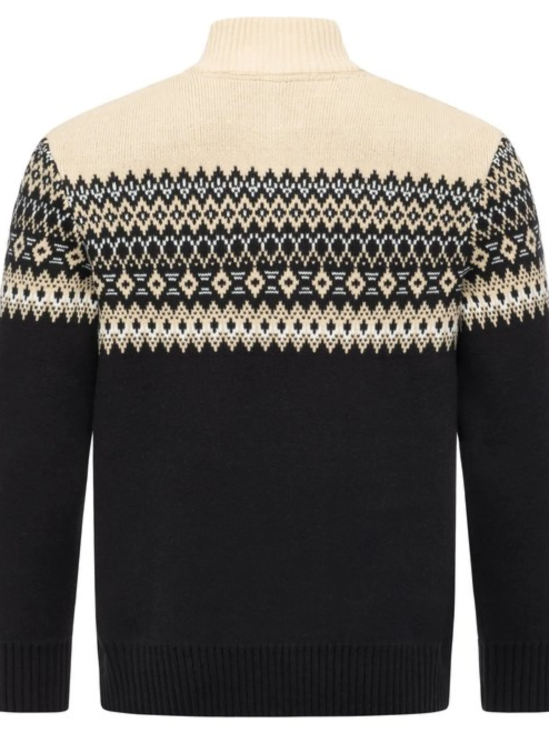 Ragwear Herren Norwegerpullover - Norwaian in schwarz