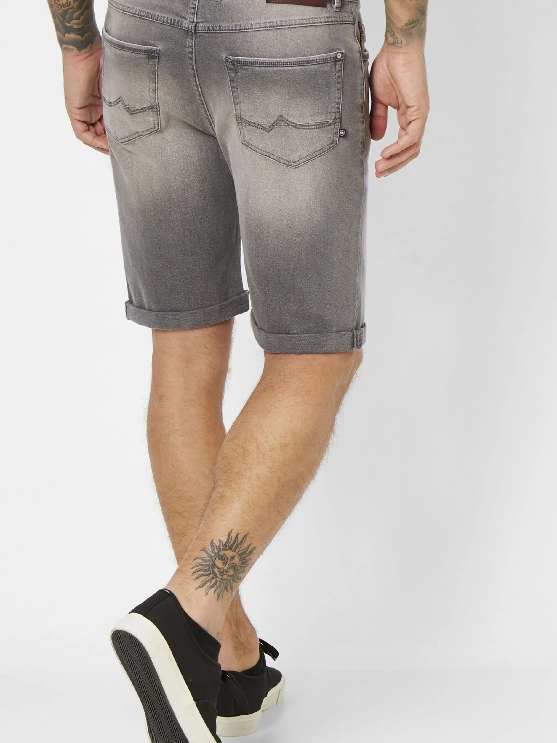 Redpoint Herren Bermuda - SHERBROOKE Comfort Fit in grau