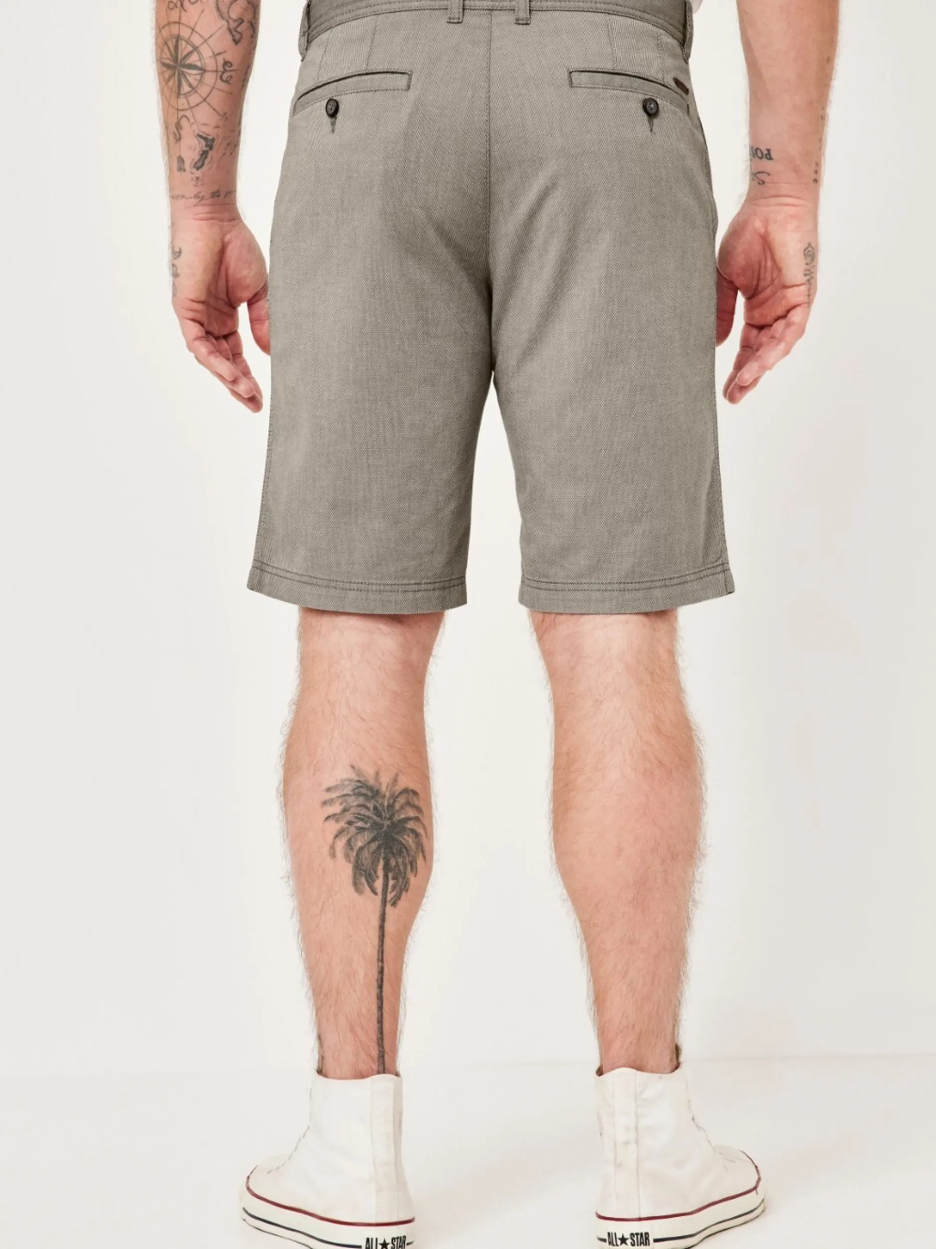 Redpoint Herren Bermuda - Surrey Slim Fit in beige