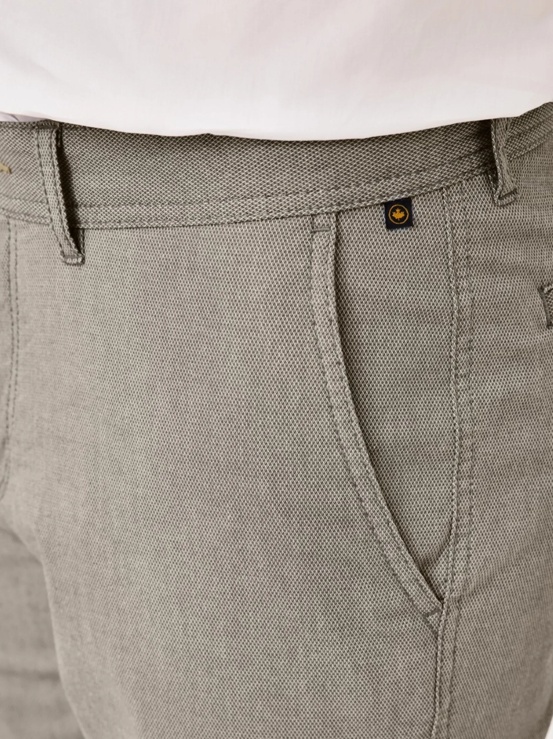 Redpoint Herren Bermuda - Surrey Slim Fit in beige