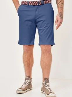Redpoint Herren Bermuda - SURREY Slim Fit in blau