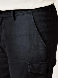 Redpoint Herren Cargobermuda - VANCOUVER Regular Fit in schwarz
