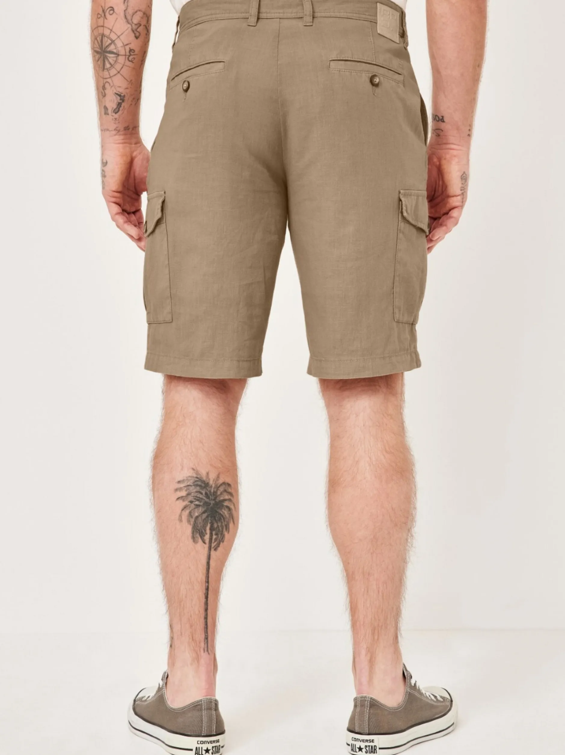 Redpoint Herren Cargobermuda - VANCOUVER Regular Fit in beige
