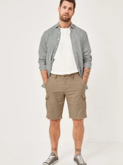 Redpoint Herren Cargobermuda - VANCOUVER Regular Fit in beige