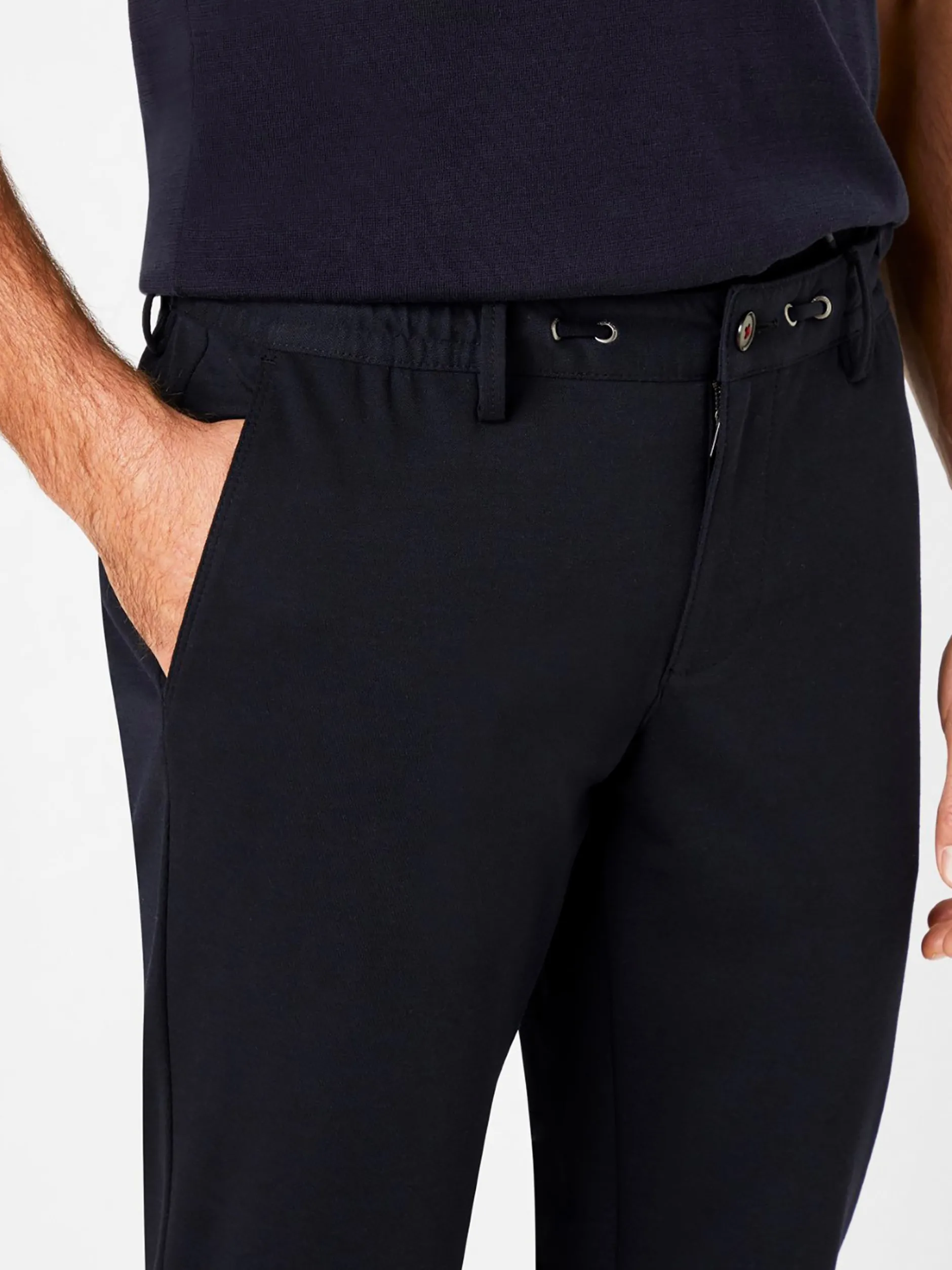Redpoint Herren Chino - Colwood Regular Fit in marine