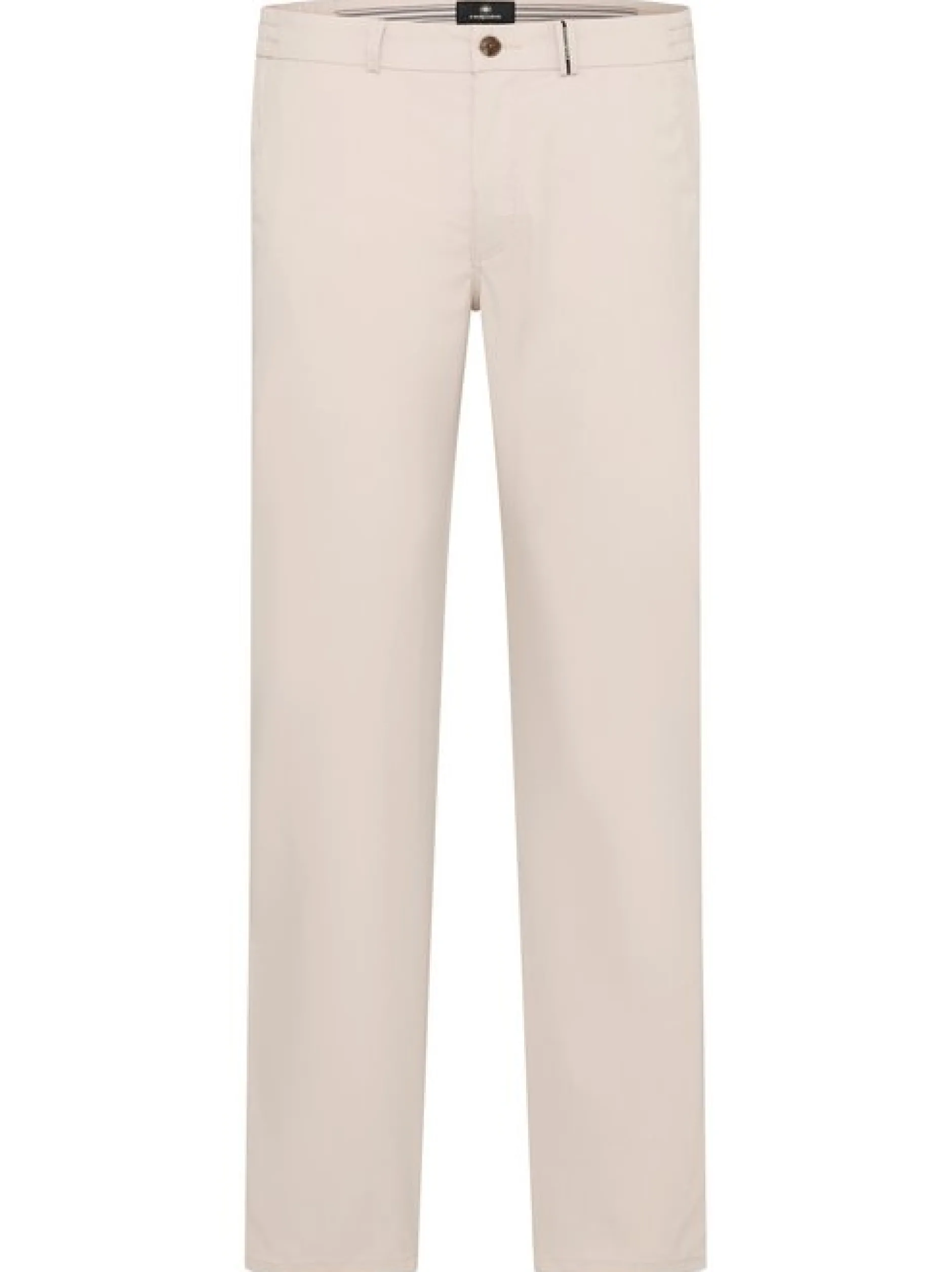Redpoint Herren Chino - HALIFAX Slim Fit in kitt