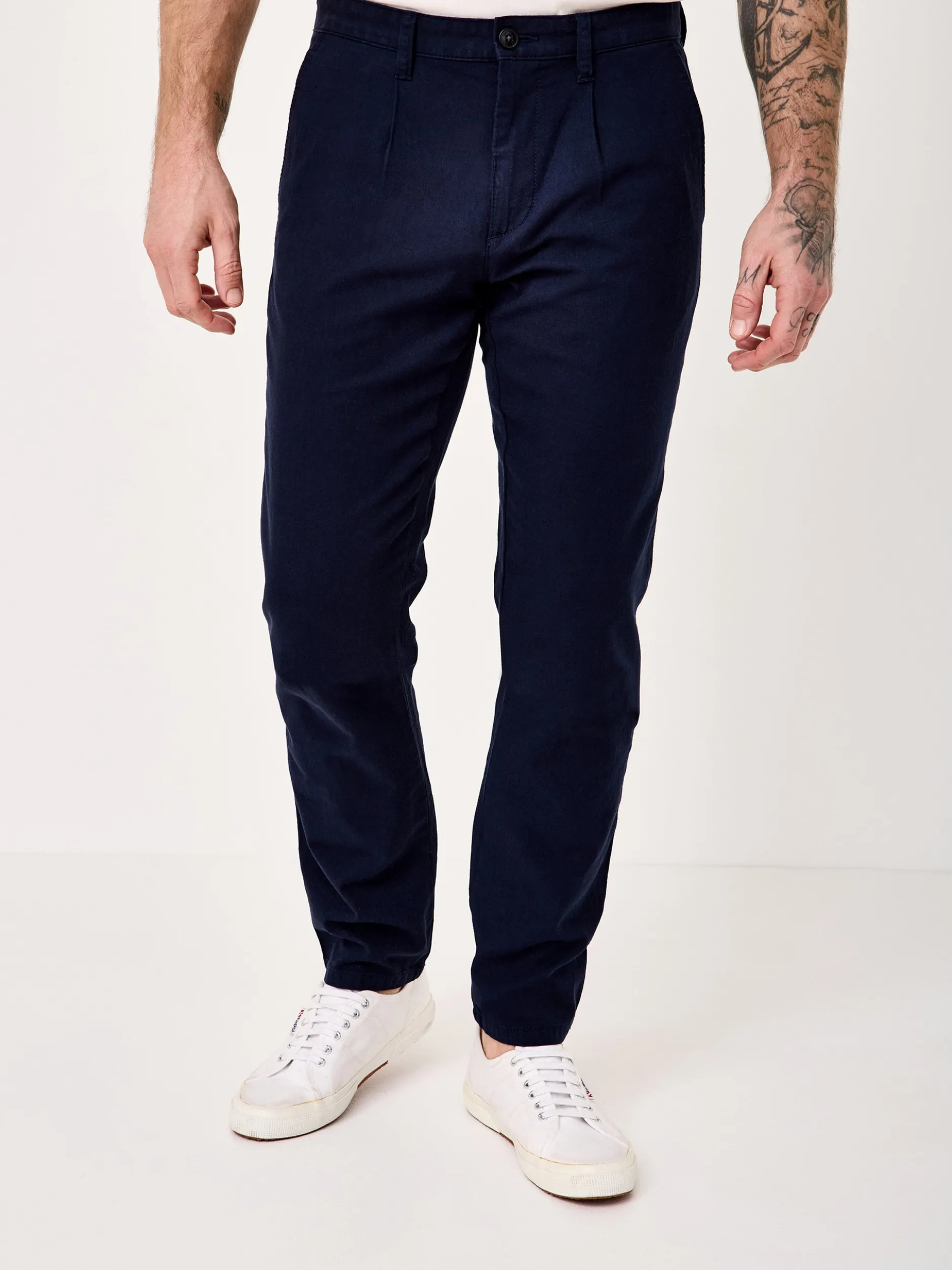 Redpoint Herren Chino - JASPER Slim Fit in marine