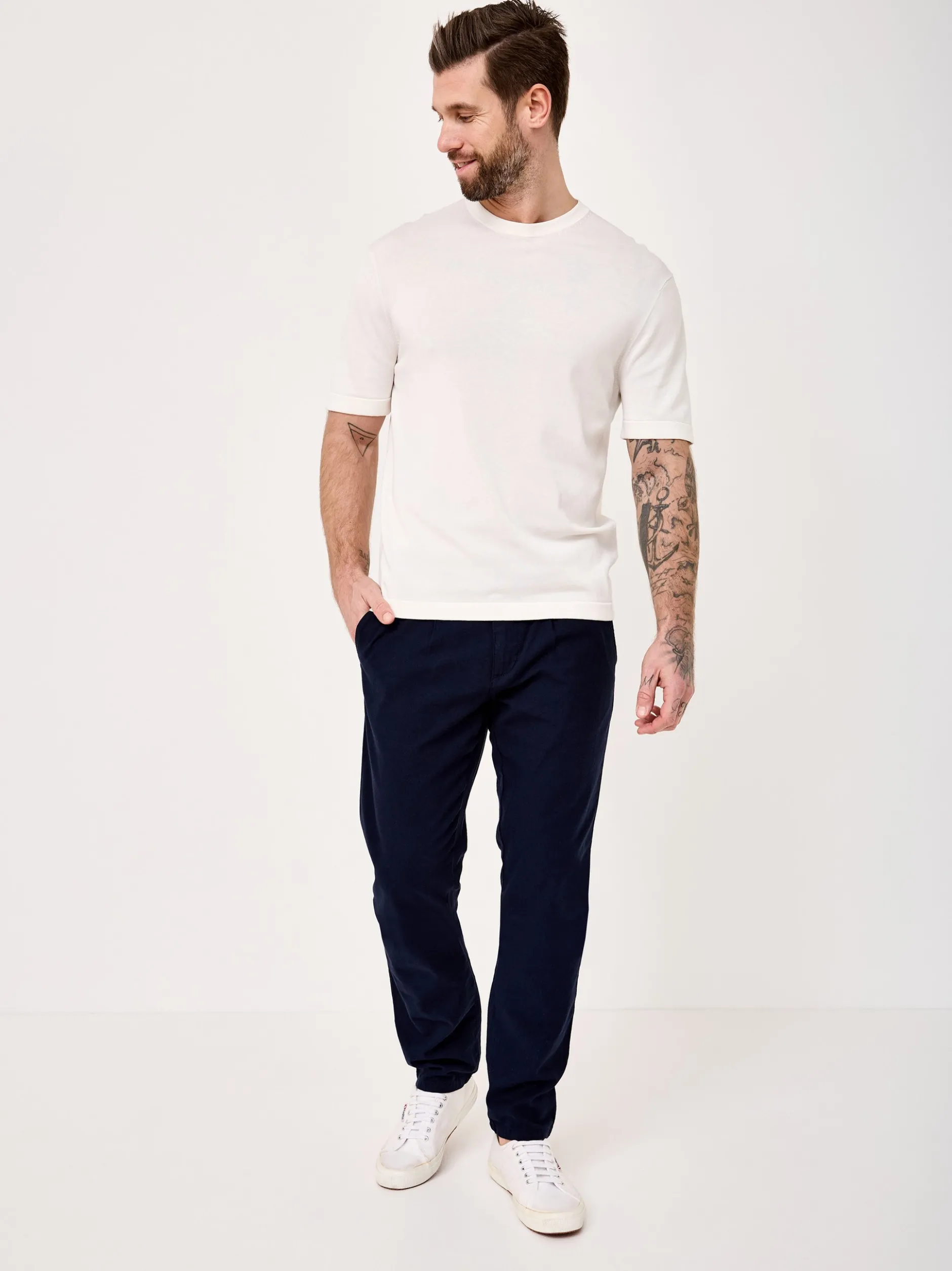 Redpoint Herren Chino - JASPER Slim Fit in marine