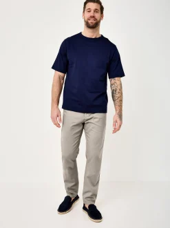 Redpoint Herren Chino - JASPER Slim Fit in kitt