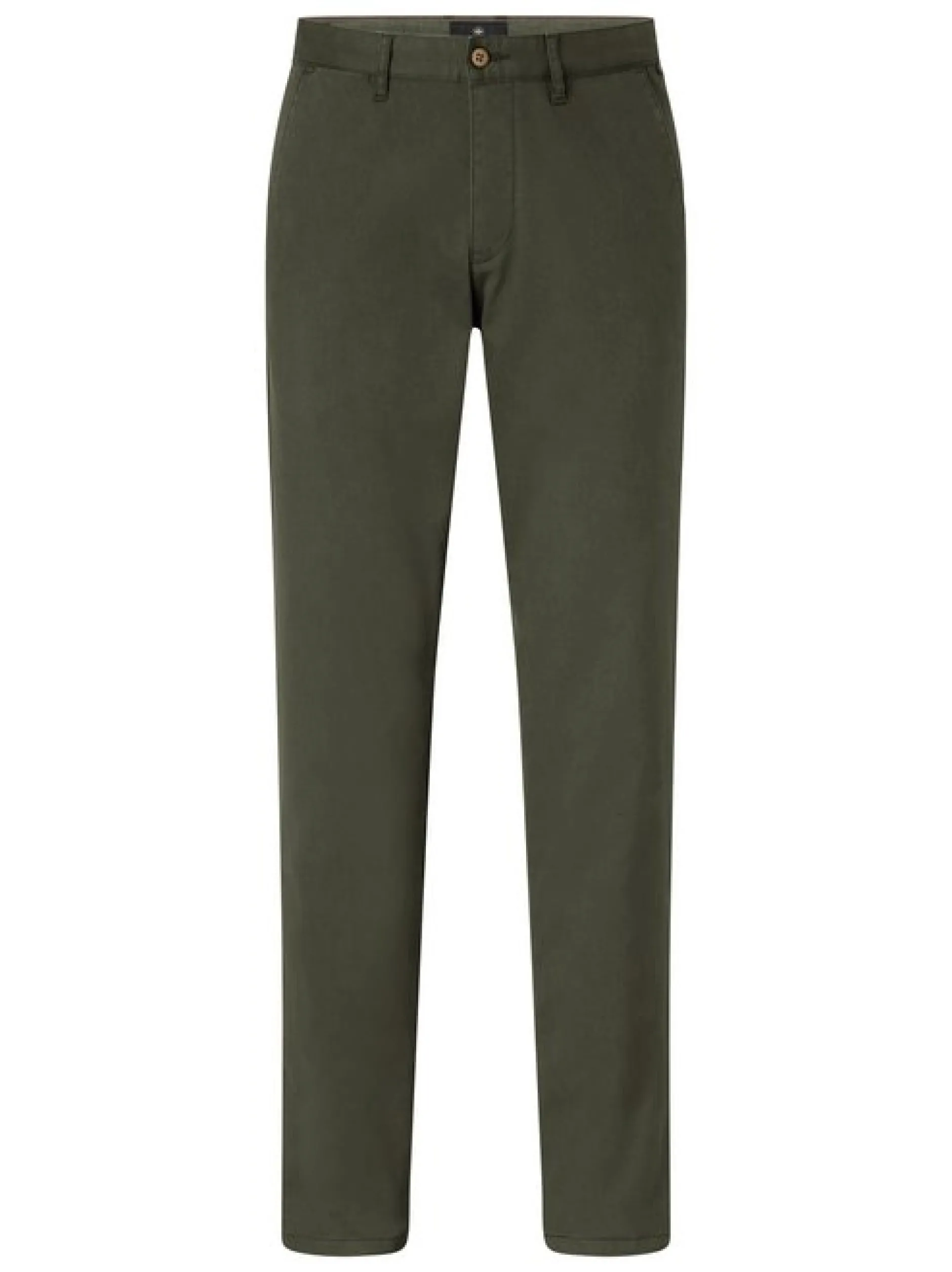 Redpoint Herren Chino - Jasper Slim Fit in oliv