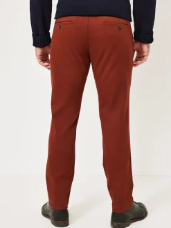 Redpoint Herren Chino - JASPER Slim Fit in kastanie