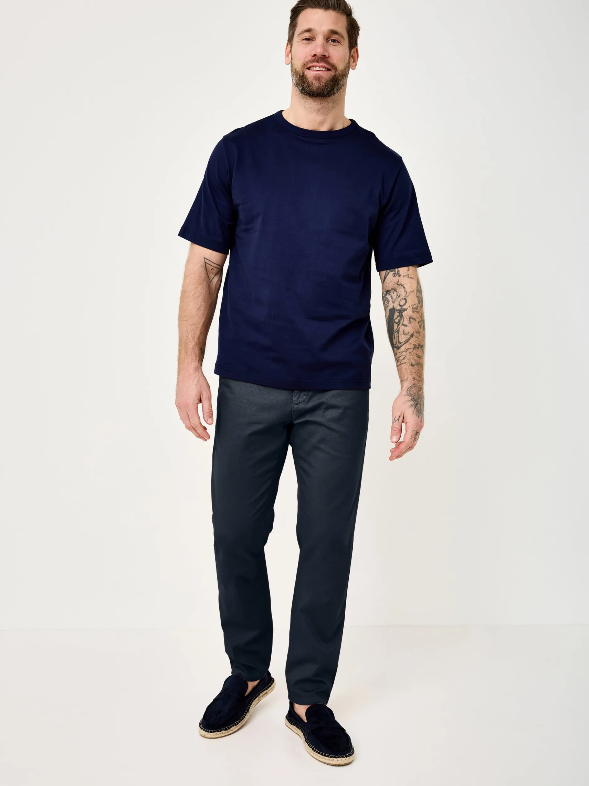 Redpoint Herren Chino - JASPER Slim Fit in marine