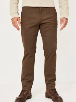 Redpoint Herren Chino - Jasper Slim Fit in braun