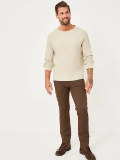 Redpoint Herren Chino - Jasper Slim Fit in braun