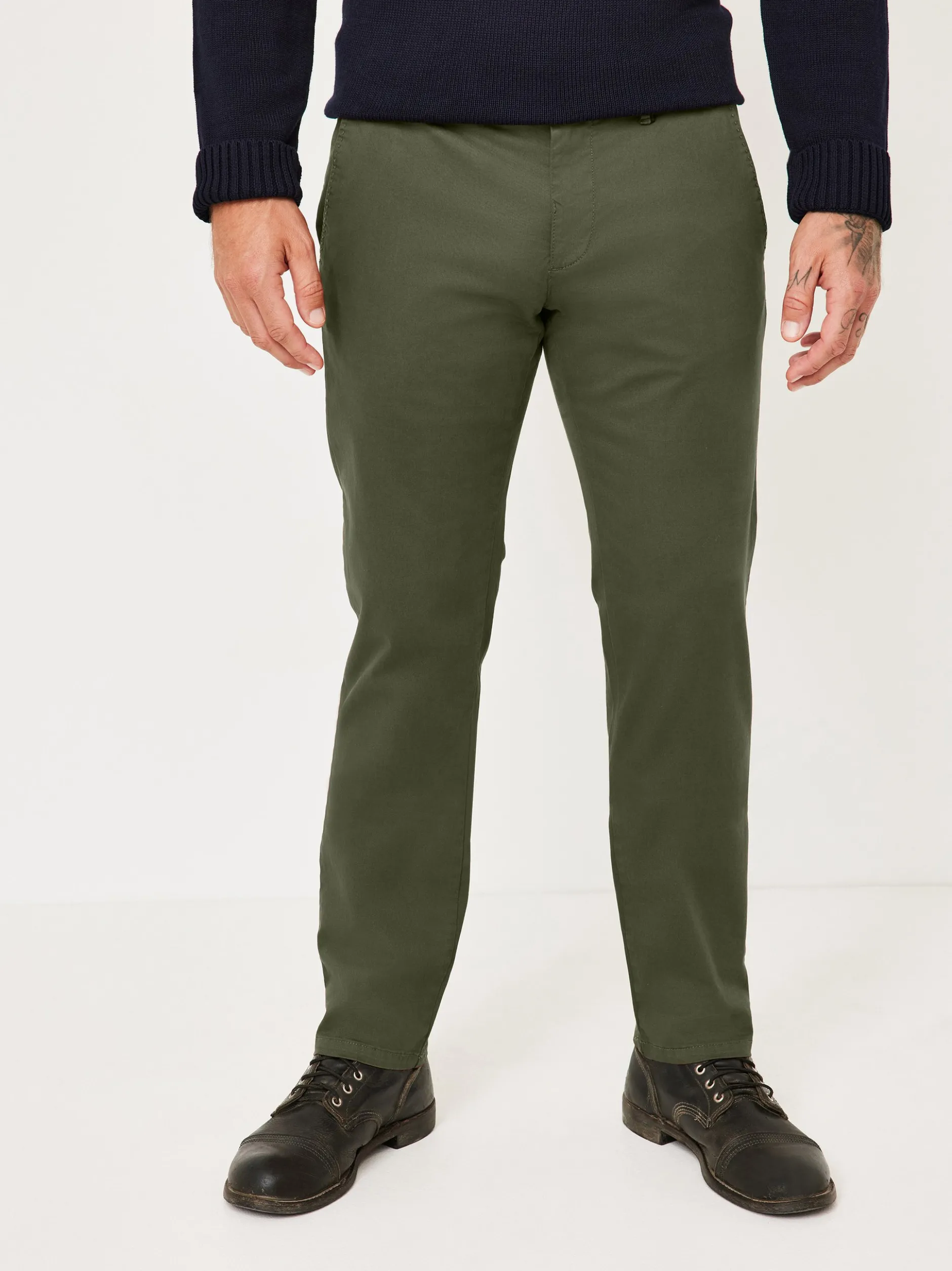 Redpoint Herren Chino - JASPER Slim Fit in oliv