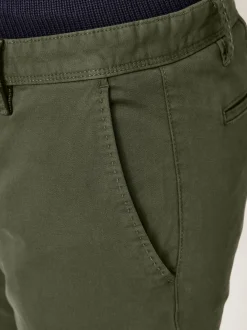 Redpoint Herren Chino - JASPER Slim Fit in oliv