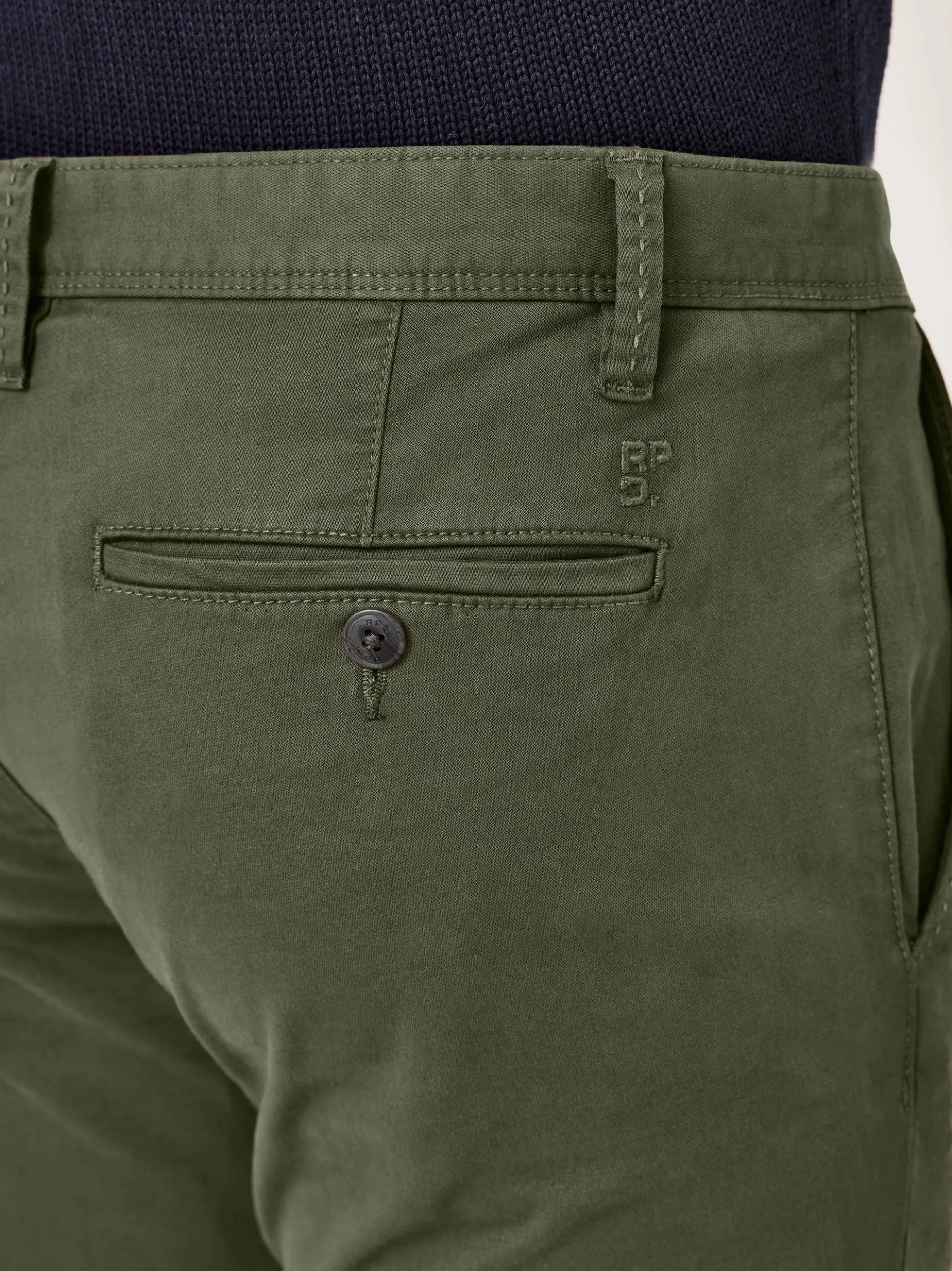 Redpoint Herren Chino - JASPER Slim Fit in oliv