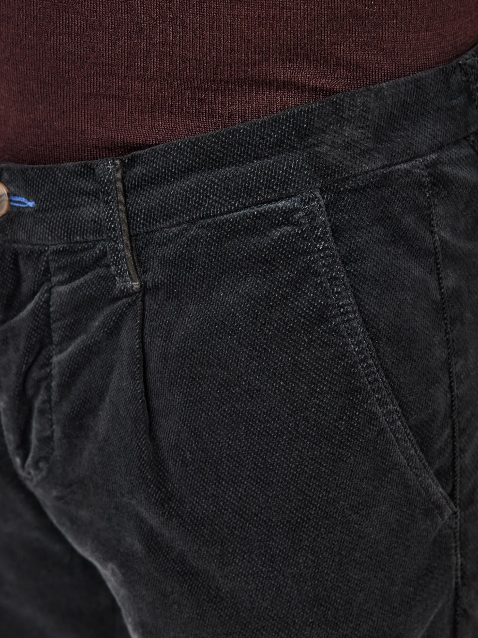 Redpoint Herren Chino - JASPER Slim Fit in schwarz