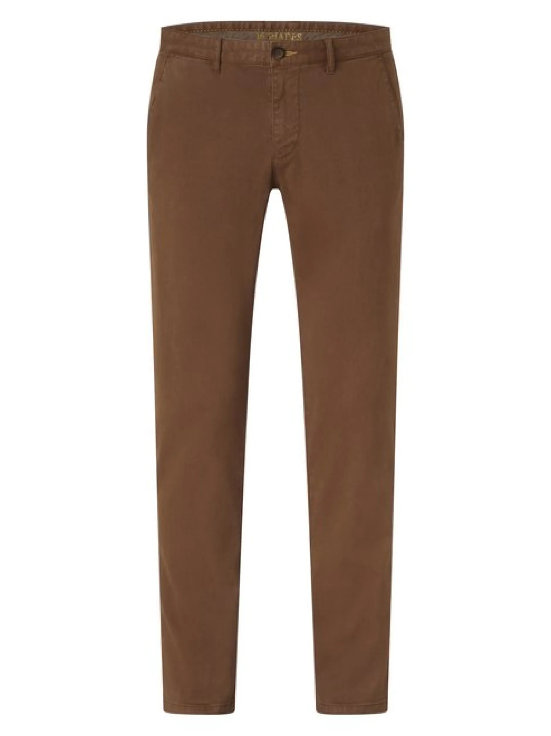 Redpoint Herren Chino - Jasper Slim Fit in kastanie