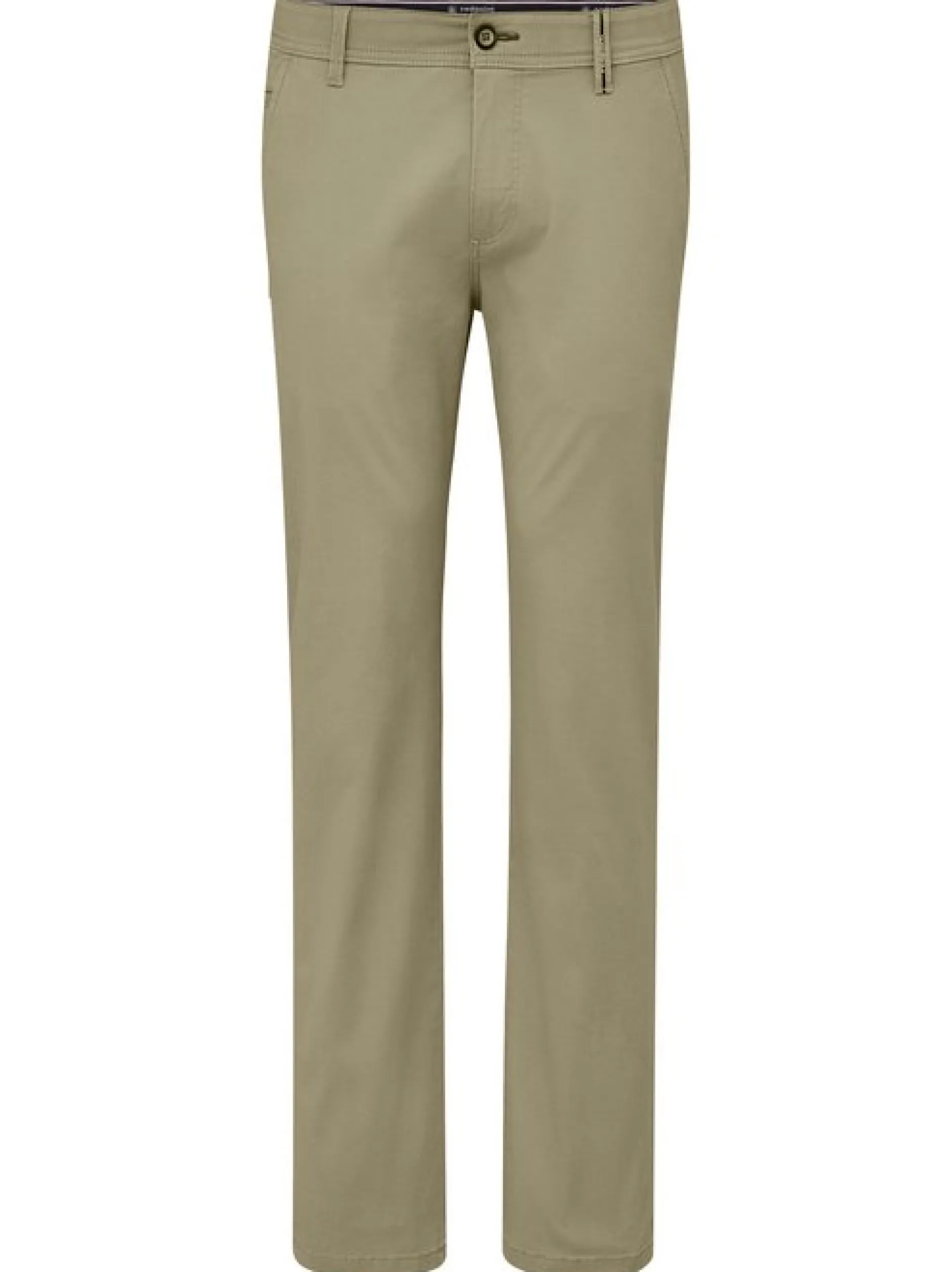 Redpoint Herren Chino - ODESSA Straight Fit in oliv