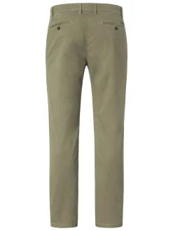 Redpoint Herren Chino - ODESSA Straight Fit in oliv
