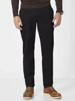 Redpoint Herren Chino - ODESSA Straight Fit in schwarz