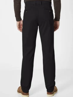 Redpoint Herren Chino - ODESSA Straight Fit in schwarz
