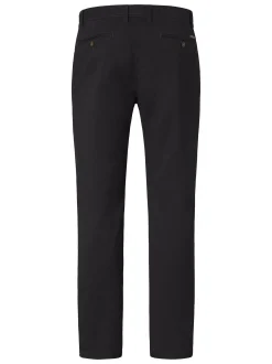 Redpoint Herren Chino - ODESSA Straight Fit in schwarz