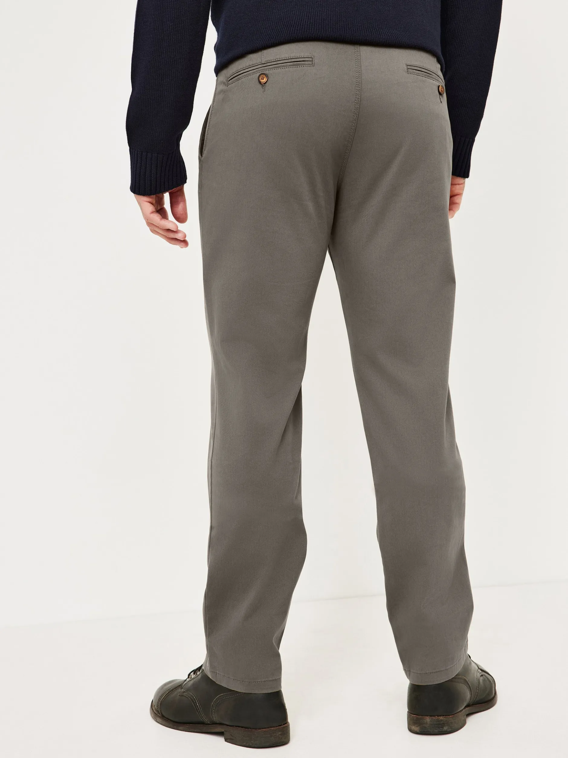 Redpoint Herren Chino - ODESSA Straight Fit in oliv
